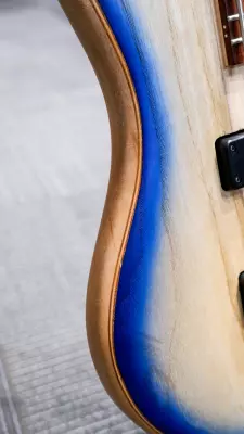 Jackson Guitars - Pro Series Spectra Bass SBA V, Caramelized Jatoba Fingerboard - Blue Burst 2